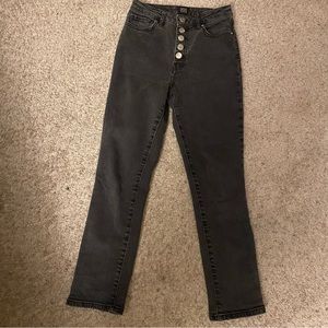 BDG Girlfriend High-Rise Dark Jeans